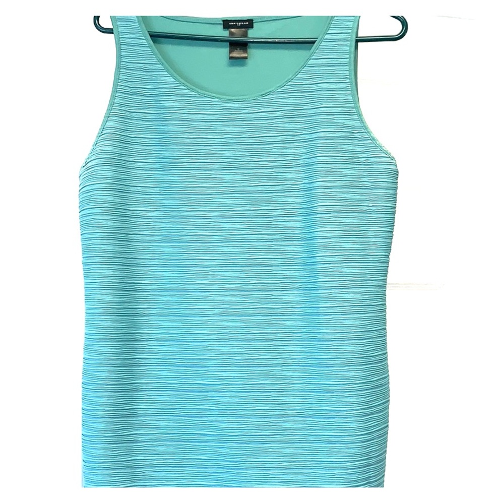 Ann Taylor teal tank